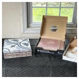 Group Misc. Times | Including 11 patterned 12.25 x 12.25 in. tiles, a box of mesh-mounted porcelain 