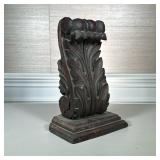 CARVED WOOD CORBEL | h. 13.5 x w. 8.5 x l. 5.5 in.