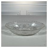 GLASS OVAL BOWL