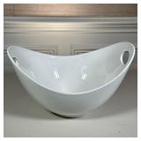 PALM SERVING BOWL | h. 7 x w. 10 x l. 13 in.
