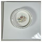 PETER RABBIT & QUARE DISH | One small Peter rabbit themed dish and one large square serving dish.