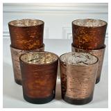 (6pc) CANDLE/TEA LIGHT HOLDER | h. 3 in.