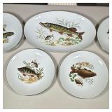 (7pc) FISH DISH SET
