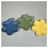 (3pc) CERAMIC PLATE SET