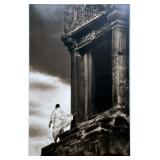 JOHN MCDERMOTT PHOTOGRAPH | Monk in the Wind - Angkor Wat, Cambodia 2001 Archival pigment ink print 