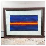 RICHARD SAN MARZANO WATERCOLOR | Untitled Watercolor on paper 28 x 40 in. Sight Signed and dated “19