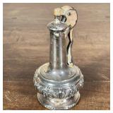RONSON “DECANTER” TABLE LIGHTER | RONSON silver plate “Decanter” table lighter - h. 4.5 x dia. 2.5 i