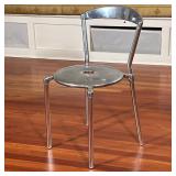 ALLERMUIR CAST ALUMINUM CHAIR | Design Amos Marchant & Lindon Anderson designed aluminum side chair 