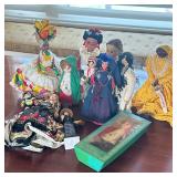 (12pc) MIXED LOT DOLLS | Mixed assortment of various international dolls.