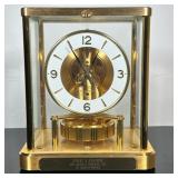 Jaeger-LeCoultre Brass Atmos Clock | Vintage Jaeger-LeCoultre (Swiss) brass ATMOS clock with thirtee
