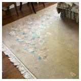 Floral Patterned Area Rug | Area rug (approximately 8