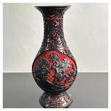 Chinese Hand-Carved Vase | Vintage (1900
