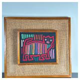 Guatemalan Folk Art Mixed Media | Vintage (1960
