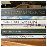 (9pc) Hardcover Coffee Table Books – Historic NYC | Charles Pignone – "The Sinatra Treasure" Pamela 