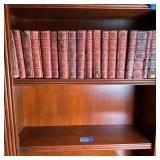 (18pc) Books (Philosophy & Classics) - Henry Cary & Others | Set of 18 red bound leather books inclu