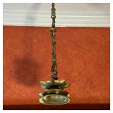 Indian Oil Lamp - Thookku Vilakku | Indian (South India) thookku vilakku, a traditional hanging oil 