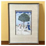 Unknown Artist (Sikh, 19th c.) Painting - Guru Nanak | Sikh painting depicting Guru Nanak, the found