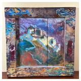 Unknown Artist (Tibetan/Chinese) Painting - Potala Palace | Tibetan/Buddhist scenic painting of poss