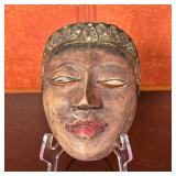 Indonesian/Javanese Dance Mask | Indonesian/Javanese (island of Java) hand-carved traditional "topen