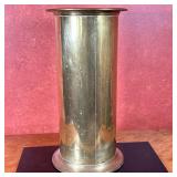 Brass Umbrella/Cane Holder | Large brass umbrella/cane holder. - h. 22 x w. 11 in