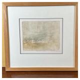 Unknown Artist, Watercolor - "Beach Series #08" | Abstract/close up of swirling beach colors entitle
