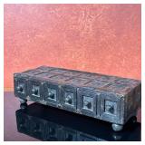 Spice Box/Apothecary Cabinet | Antique (19th c.) spice box or apothecary cabinet, possibly Nepalese 