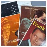 (5pc) Vintage Frank Sinatra Vinyl Albums | Including nice n easy sw1417 W803 W653 W855 Cl902 Vinyl i
