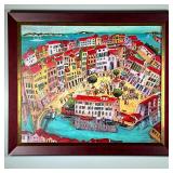 MICHAL MERON (20TH CENTURY/21ST CENTURY) GICLEE | Wedding in Venice. Giclee on canvas. 19 x 23 in. S