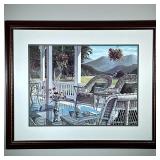 DAVID GILL (20TH/21ST CENTURY) LITHOGRAPH | "Valley Vista". Offset Lithograph. 21 x 29 in. Sight Sig