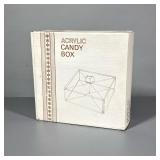 Candy Box | NIB Acrylic candy box - w. 8.5 x l. 8,5 in