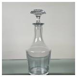 Baccarat Crystal Decanter - "Embassy" | Vintage (mid 20th c.) Baccarat "Embassy" whiskey decanter wi