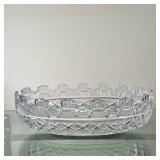 Waterford Crystal - "Kennedy" Oval Bowl | Vintage (mid 20th c.) Crystal Crystal no marking but appea