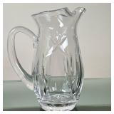 Waterford Crystal - Juice Pitcher | Waterford Crystal cocktail/juice pitcher with ice lip. - h. 7.5 