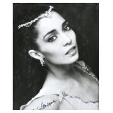 HELENE ALEXOPOULOS SIGNED HEADSHOT | Signed & framed headshot of Helene Alexopoulos; Principal dance