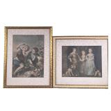 (2pc) VICTORIAN CHILDREN PRINTS | Including: The Three Eldest Children of Charles I by Anthony van D