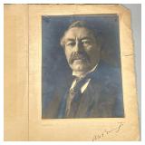 ARISTIDE BRIAND SIGNED SILVER GELATIN PRINT | Signed silver gelatin print of Aristide Briand, former