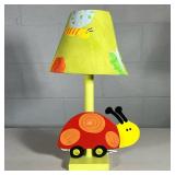 Child’s BUG LAMP | Colorful children’s lamp with a big car - h. 19 x w. 10.5 x d. 5 in