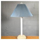 TALL TABLE LAMP | Having fluted stalk - h. 32.5 x dia. 9 in