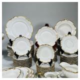 (95pc) Hutschenreuther Porcelain Germany Brighton Pattern Part Dinner & Coffee Set | 95 Pieces Total