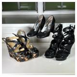 (3pc) Prada, Jimmy Choo, Rock & Republic Shoes | Women