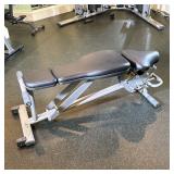 Life Fitness Signature Series Multi-Adjustable Bench | Adjustable weight bench - h. 42.5 x w. 52 x l