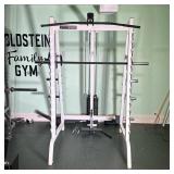 PARABODY SMITH MACHINE & MORE | Smith machine with attached cable machine, includes various attachme