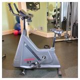 LIFE FITNESS C3 STATIONARY BIKE | Having contoured upright riding position and a large cushioned sea
