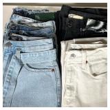 (6pc) Young Lady’s Denim: Proportion Of blue, Abercrombie, And Others | Including a pair of Proporti