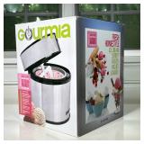 [NIB] Gourmia Ice Cream Maker | 1.5 quart capacity. LCD screen with 40 minute digital countdown time