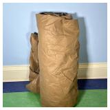 Patio Table Outdoor Cover | Light brown, new, with straps cover. For cushions or table. Looks to cov