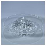 SIGNED STEUBEN LOW FORM BOWL | Etched signature on bottom. Comes with box. - h. 2.5 x dia. 9.75 in