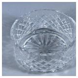 Waterford CRYSTAL ALANA Bowl | Crystal bowl in the “Alana” pattern. - h. 3.75 x dia. 7 in