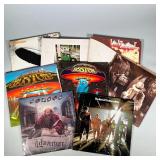(8pc) Led Zeppelin Records And More | Including albums from the Guess Who, Kansas, Boston and Led Ze