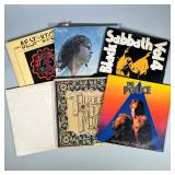 (6pc) THE POLICE Records & MORE | Including Bachman-Turner Overdrive, the Doors, Black Sabbath, The 